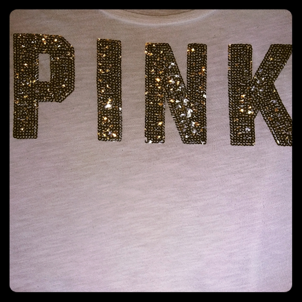 Pink Victoria's Secret Tee Medium